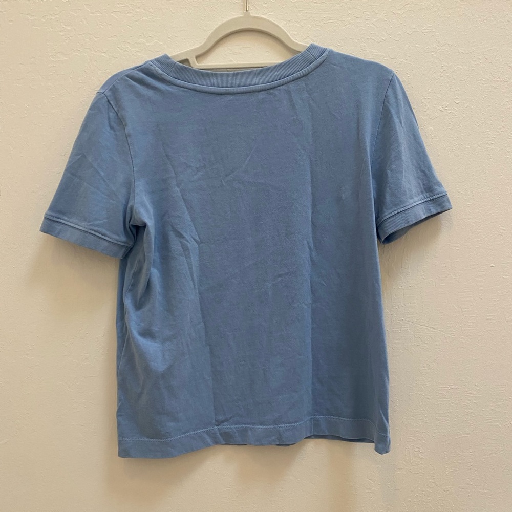 Zara- Blue T shirt M - Picture 2 of 5